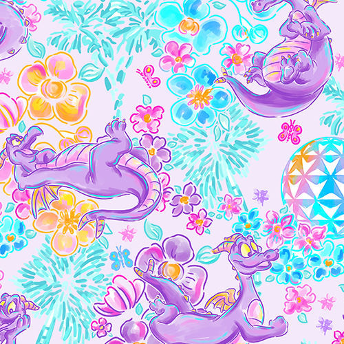 Purple Dragon Flower Power