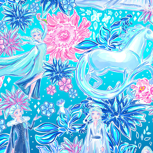 Ice Queen Frosted Florals