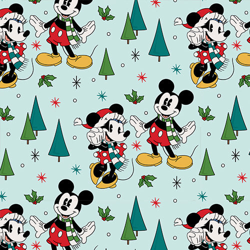 Mouse Friends Evergreen Stroll design thumbnail