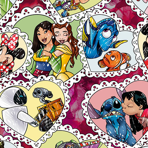 Cartoon Sweetheart Cameos design thumbnail