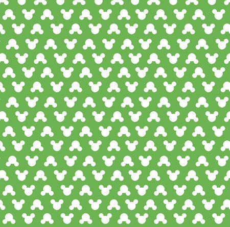 Mouse Ears Polka Dots Green