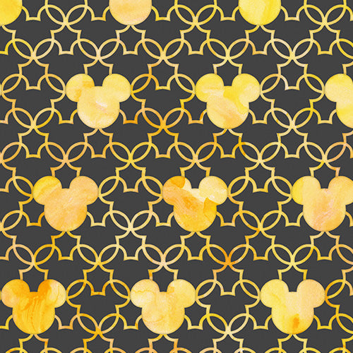 Mouse Ears Watercolor Yellow