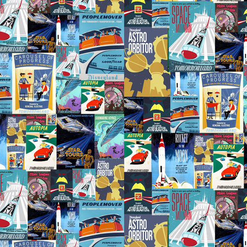Vintage Tomorrow Ride Posters
