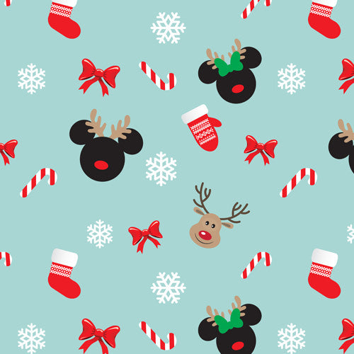 Festive Reindeer Mouse Holiday
