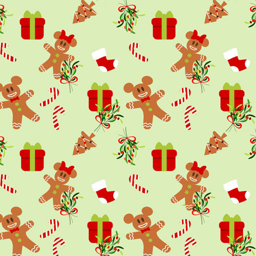 Christmas Mickey & Minnie Gingerbread Cookies Disney Inspired