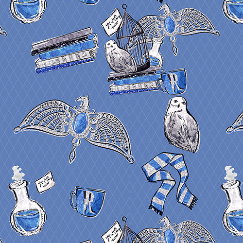 Wise House Pride - Blue & Silver