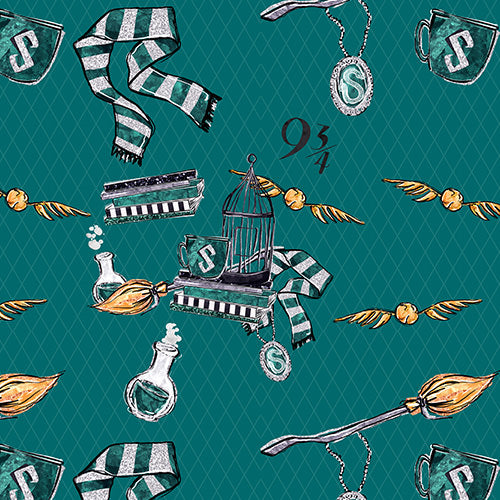 Cunning House Pride - Green & Silver