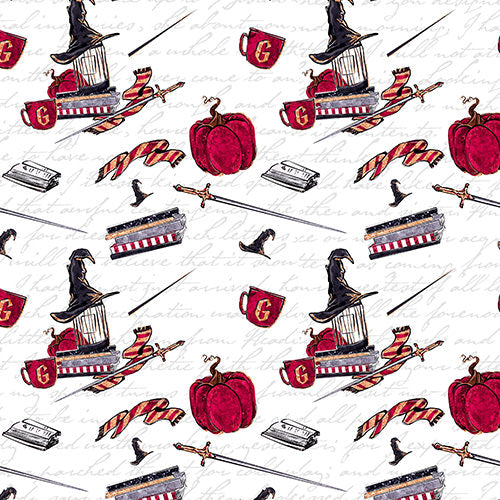 Brave House Essentials - Red & Gold