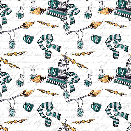 Cunning House Essentials - Green & Silver