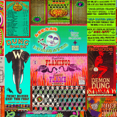 Wizard Joke Shop Labels