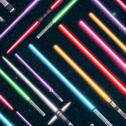Vibrant Galaxy Sabers