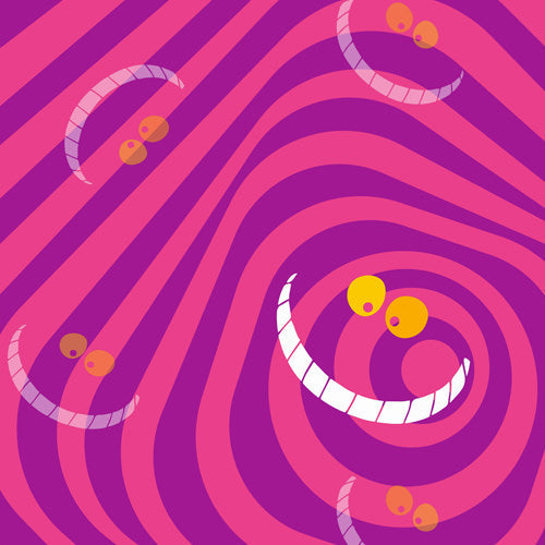 Whimsical Grinning Stripes