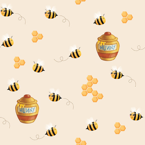 Sweet Hunny Pot & Bees