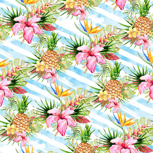 Aloha Pineapple Stripes
