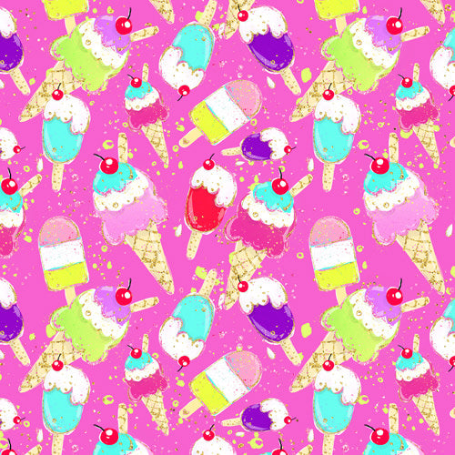 Pool Party Ice Cream Cones