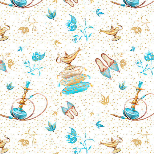 Princess Jasmine Icons on White Aladdin Inspired