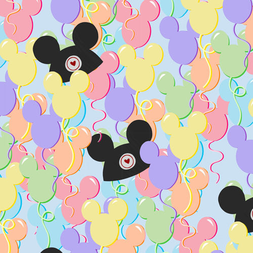 Pastel Mouse Ear Balloons