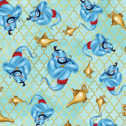 Genie And His Lamp Aladdin Inspired