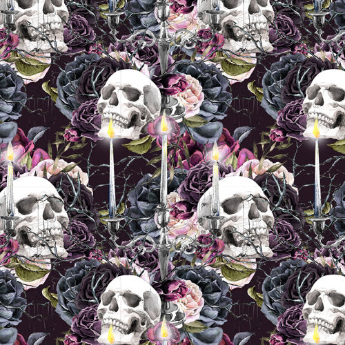 Gothic Skulls & Roses