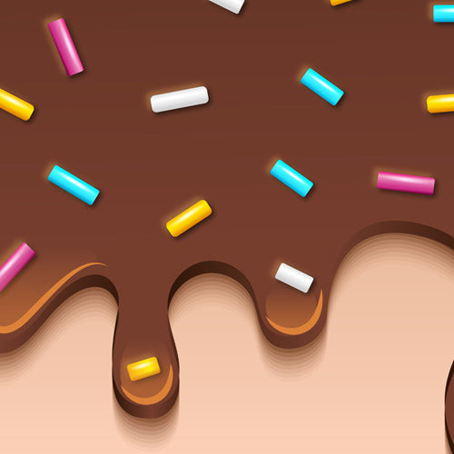 Chocolate Icing with Sprinkles