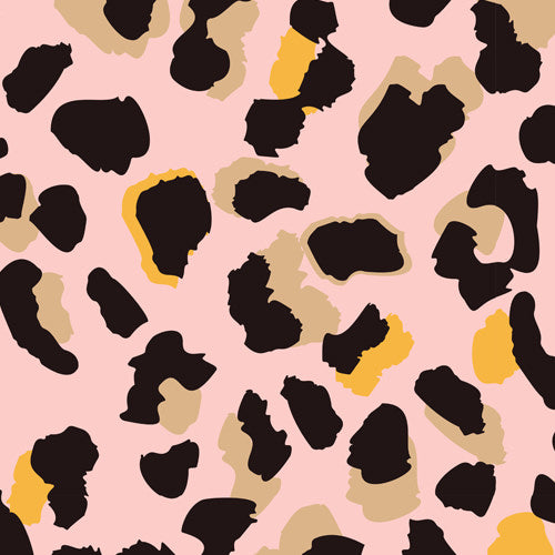 Rose Pink Leopard Print