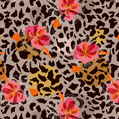 Tropical Leopard Print
