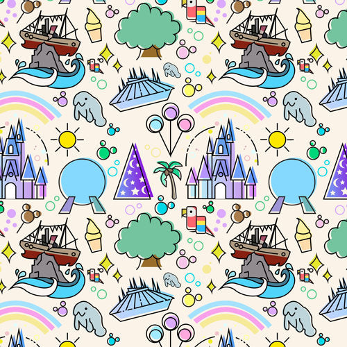 Walt Disney World Park Icons Light