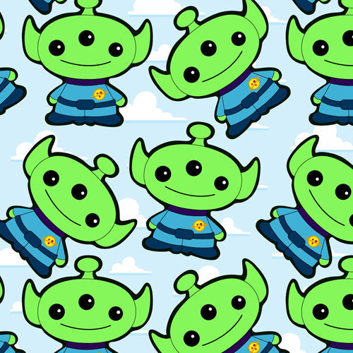 Little Green Space Aliens