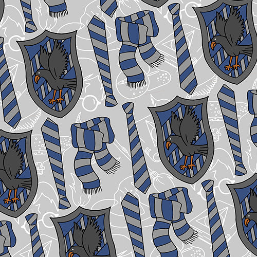 Wise House Shields - Blue & Silver