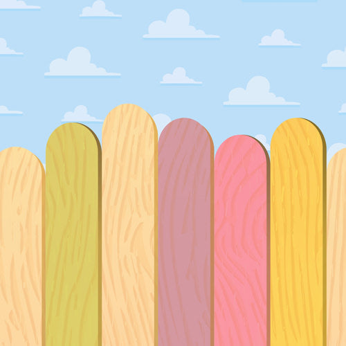 The Popsicle Stick Wall