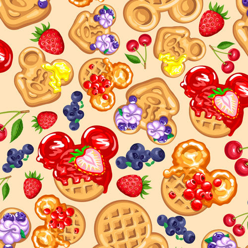 Magical Breakfast Waffles