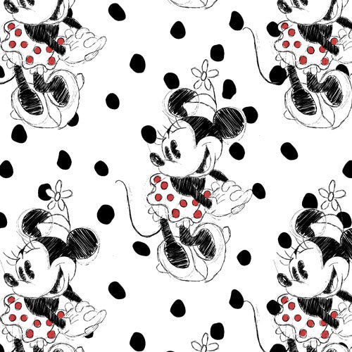 Sketch of Polka Dot Mouse
