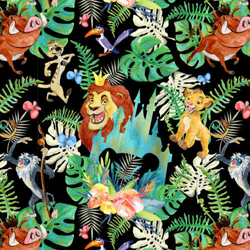 Watercolor Jungle Pride