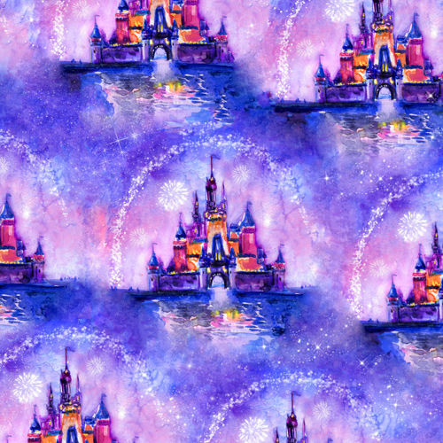 Watercolor Disney Castle