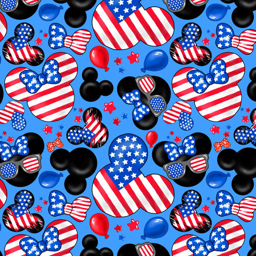 Mouse Fourth of July Celebration