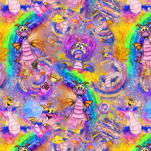 Figment Watercolor Rainbow