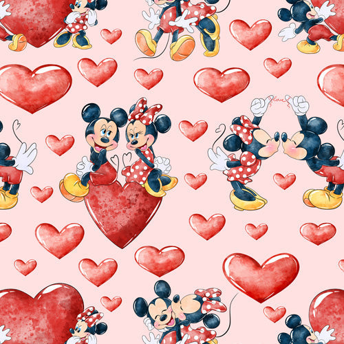 Valentine Mouse Couple