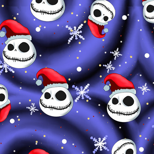 Jack Skellington with Santa Hat