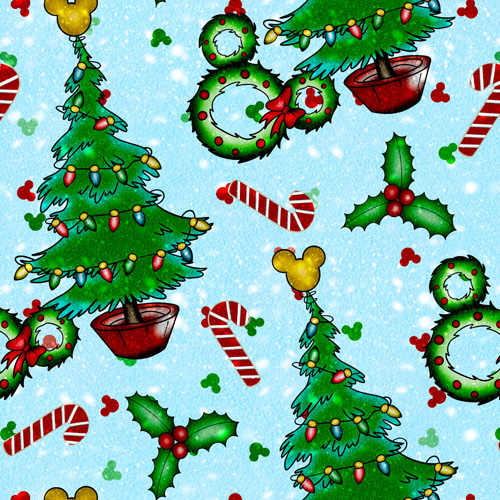 Mouse Ears Christmas Decorations