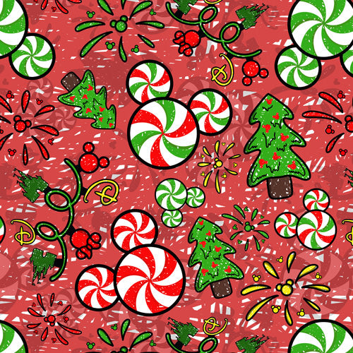 Christmas Sketched Mouse Ears