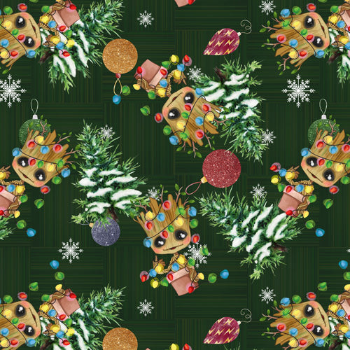 A Baby Groot Christmas