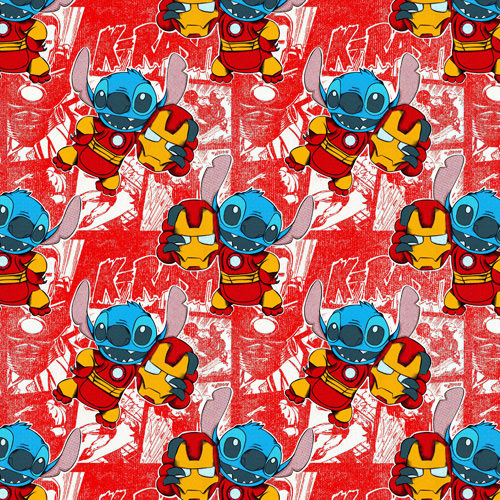 Superhero Stitch - Ironman