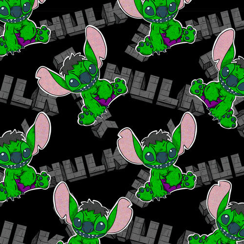 Superhero Stitch - Hulk