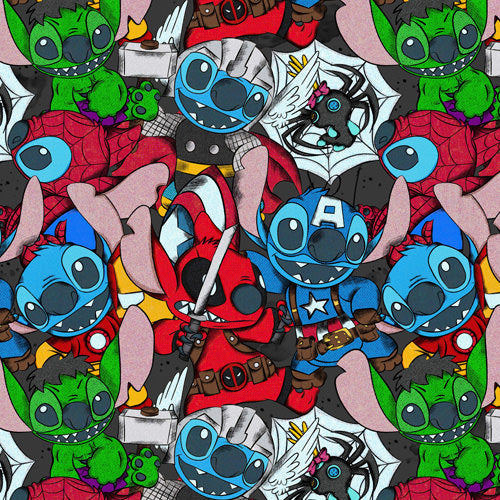 Superhero Stitch - Heroes Assembled