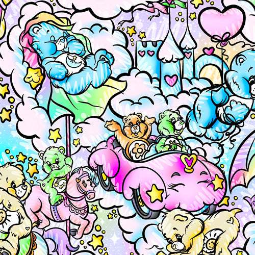 Sketched 80s Cloud Bears