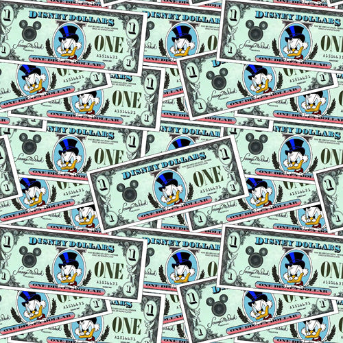 Scrooge Disney Dollars