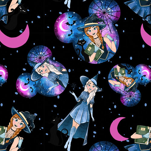 Halloween Spooky Sisters