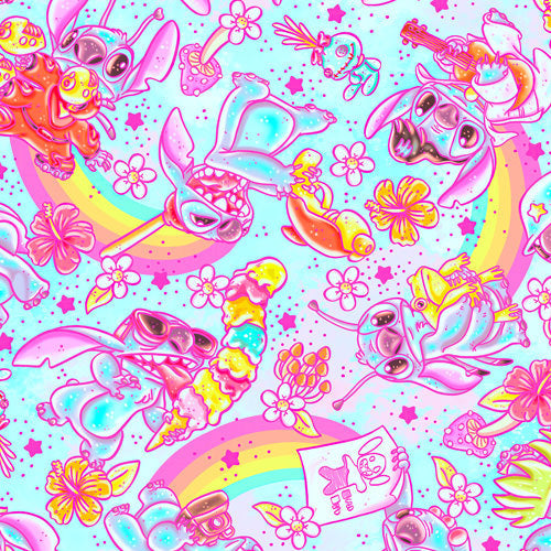 Neon Rainbow Mischief
