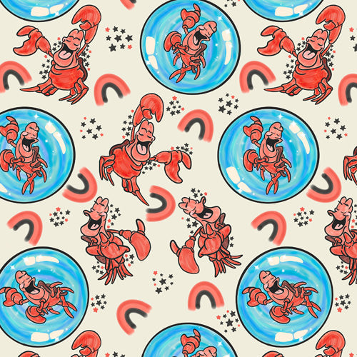 Joyful Crab by the Sea