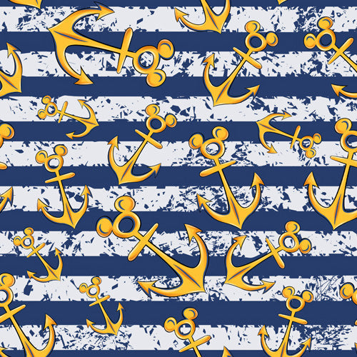 Nautical Mouse Ear Anchors